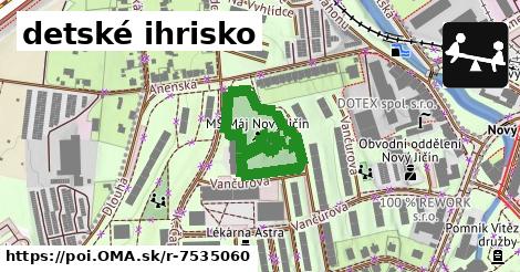 detské ihrisko