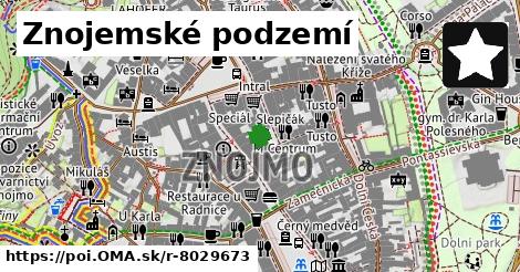 Znojemské podzemí