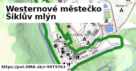 Westernové městečko Šiklův mlýn