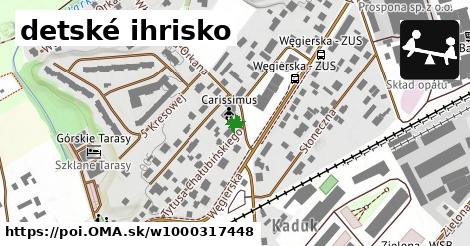 detské ihrisko