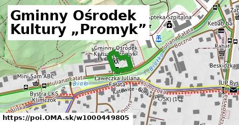 Gminny Ośrodek Kultury „Promyk”