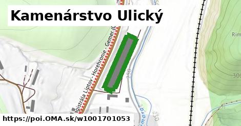 Kamenárstvo Ulický