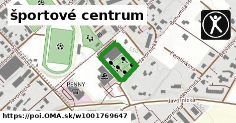 športové centrum