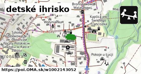 detské ihrisko