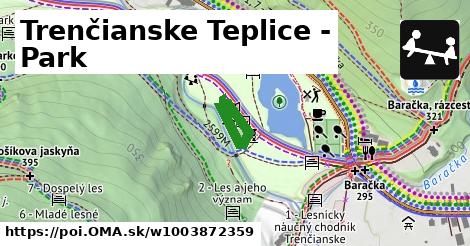 Trenčianske Teplice - Park