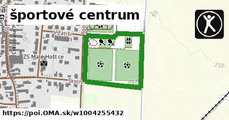 športové centrum