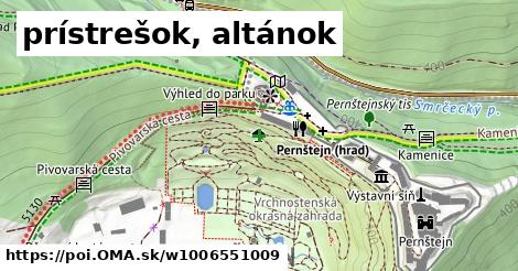 prístrešok, altánok