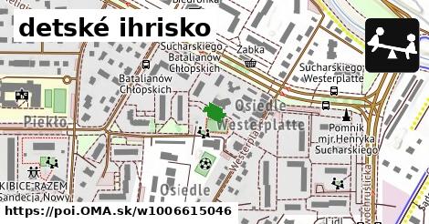 detské ihrisko