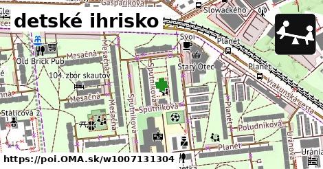 detské ihrisko