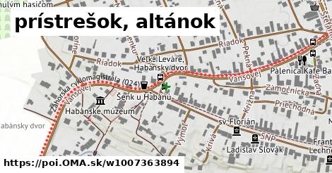 prístrešok, altánok