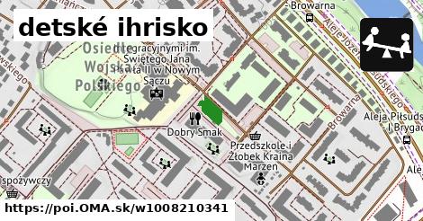 detské ihrisko