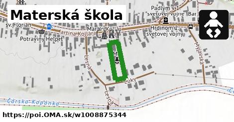 Materská škola