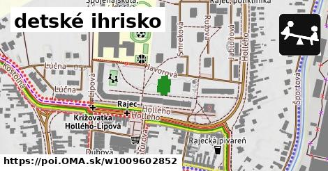 detské ihrisko