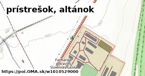 prístrešok, altánok