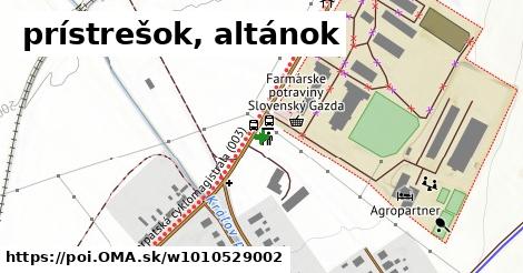 prístrešok, altánok