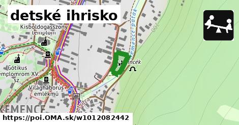 detské ihrisko