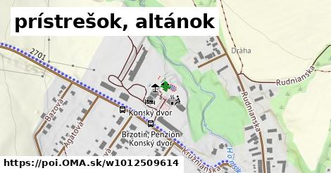 prístrešok, altánok