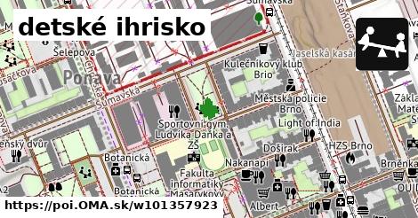 detské ihrisko