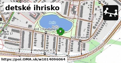 detské ihrisko