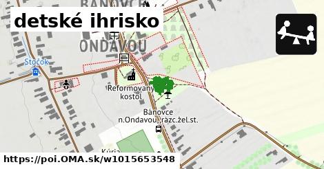 detské ihrisko