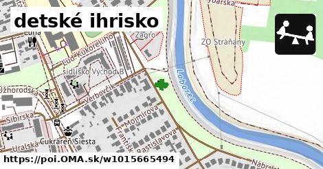 detské ihrisko