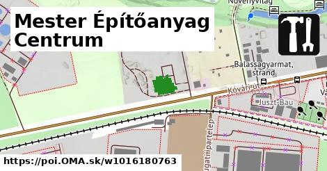 Mester Építőanyag Centrum