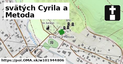 svätých Cyrila a Metoda