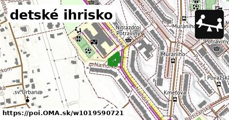 detské ihrisko