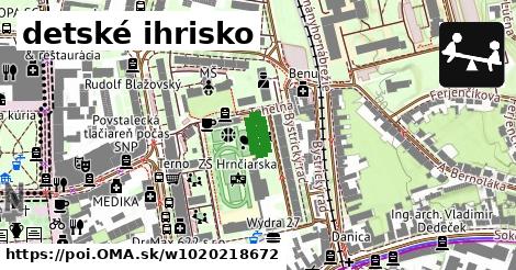 detské ihrisko