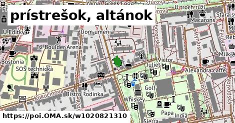 prístrešok, altánok