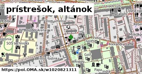 prístrešok, altánok