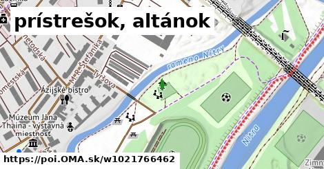 prístrešok, altánok