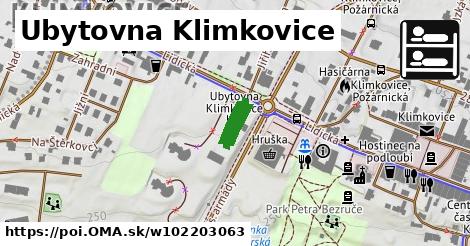 Ubytovna Klimkovice