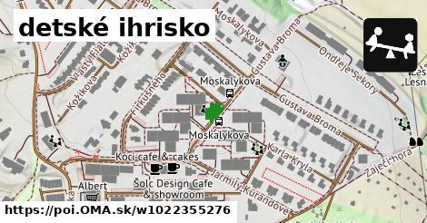 detské ihrisko