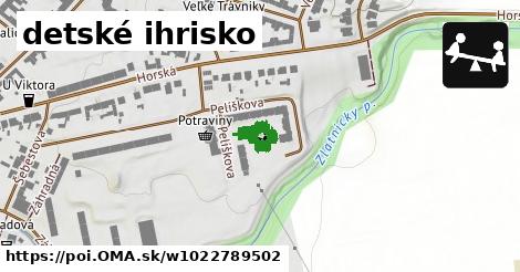 detské ihrisko