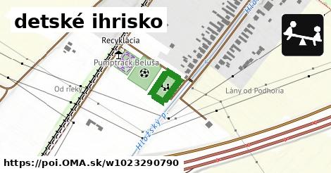 detské ihrisko