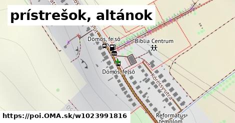 prístrešok, altánok