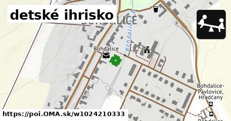 detské ihrisko