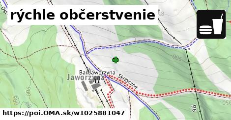 rýchle občerstvenie