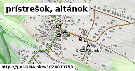 prístrešok, altánok