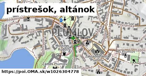 prístrešok, altánok