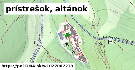 prístrešok, altánok