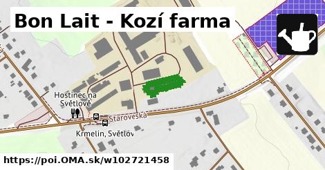 Bon Lait - Kozí farma