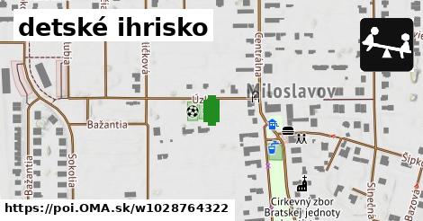 detské ihrisko