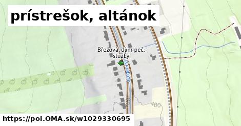 prístrešok, altánok