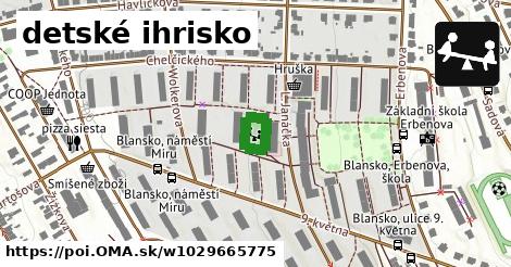 detské ihrisko