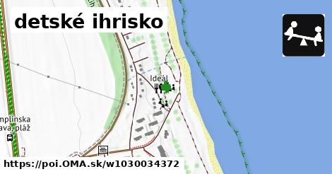 detské ihrisko