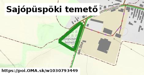 Sajópüspöki temető