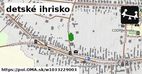 detské ihrisko