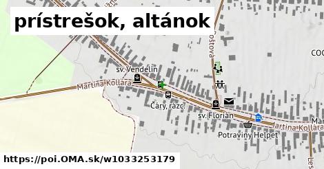 prístrešok, altánok